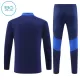 Juventus Kvart-Zip Trenings Collegegenser Barn 2024/2025 Navy