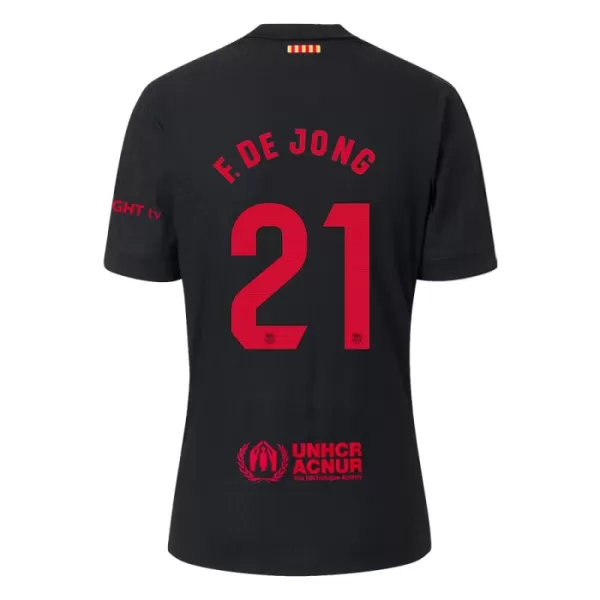 FC Barcelona Frenkie de Jong 21 Bortedrakt Herre 2024/2025