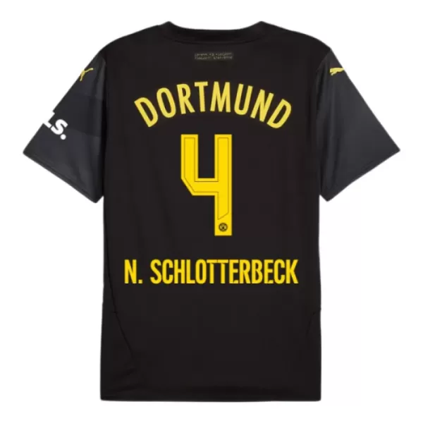 Borussia Dortmund N. Schlotterbeck 4 Bortedrakt Barn 2024/2025 - med Bukse