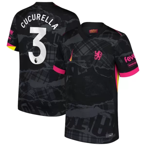 Chelsea Cucurella 3 Tredjedrakt Herre 2024/2025