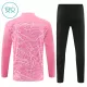 Manchester City Kvart-Zip Trenings Collegegenser Barn 2024/2025 Rosa