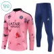 Paris Saint-Germain Kvart-Zip Trenings Collegegenser Barn 2024/2025 Rosa