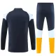 Real Madrid Kvart-Zip Trenings Collegegenser Herre 2024/2025 Navy