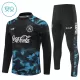 SSC Napoli Kvart-Zip Trenings Collegegenser Barn 2024/2025 Navy