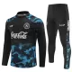 SSC Napoli Kvart-Zip Trenings Collegegenser Herre 2024/2025 Navy