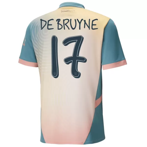 Manchester City De Bruyne 17 Fjerdedrakt Barn 2024/2025 - med Bukse