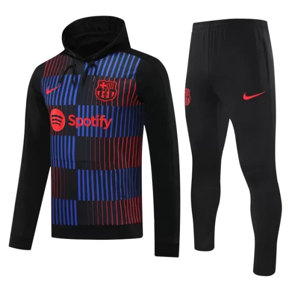 Barcelona Hoodie Trenings Collegegenser Herre 2024/2025 Navy