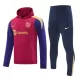 Barcelona Hoodie Trenings Collegegenser Herre 2024/2025 Rød