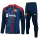 Barcelona Kvart-Zip Trenings Collegegenser Herre 2024/2025 Navy