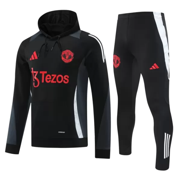 Manchester United Hoodie Trenings Collegegenser Herre 2024/2025 Navy