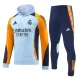 Real Madrid Hoodie Trenings Collegegenser Herre 2024/2025 Blå