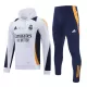 Real Madrid Hoodie Trenings Collegegenser Herre 2024/2025 Hvit