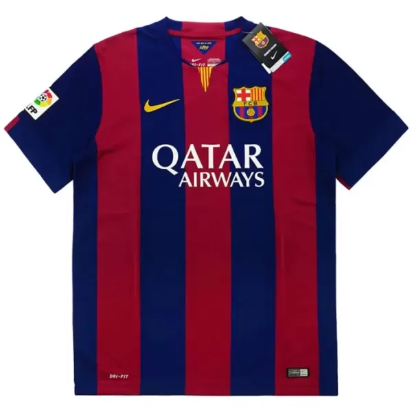 Barcelona 2014-15 Hjemmedrakt Herre Retro