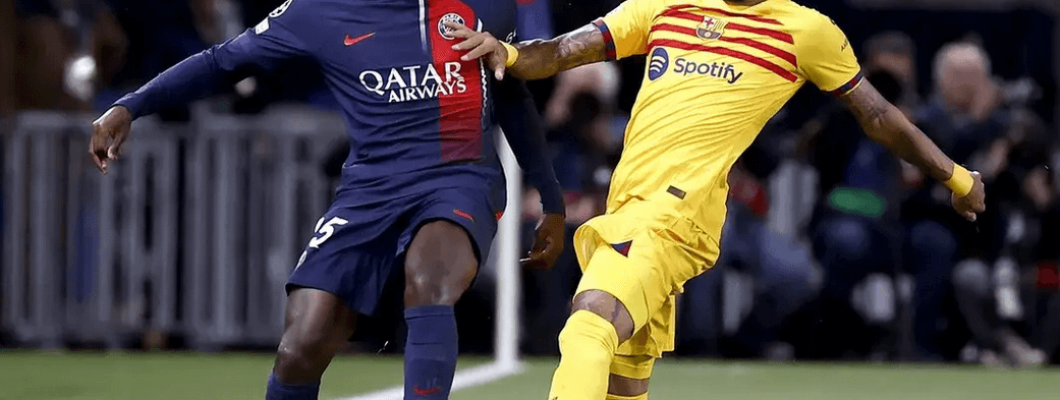 Barcelona slo Paris Saint-Germain 3-2 på bortebane